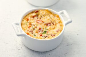 Bacon Pimento Cheese Dip, Jones Dairy Farm Dry Aged Bacon