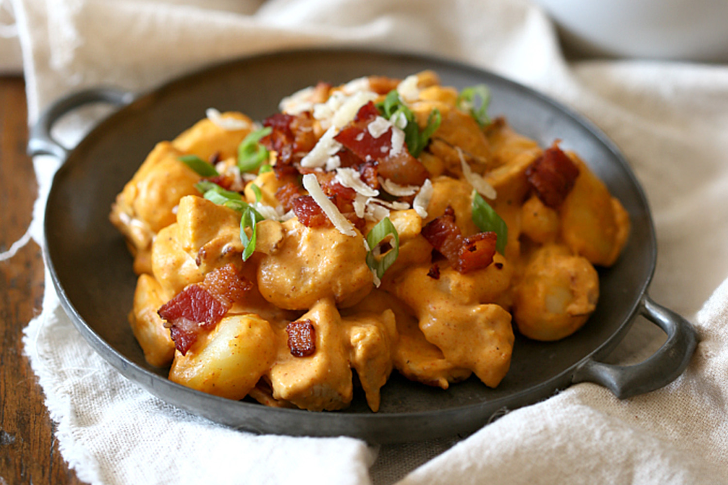 Chicken Bacon Pumpkin Gnocchi