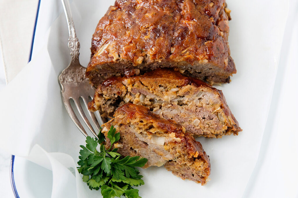 Sausage Meatloaf, All Natural Sausage, Jones Sausage Meatloaf, Easy Dinner Recipe, Jones Dairy Farm Sausage Meatloaf