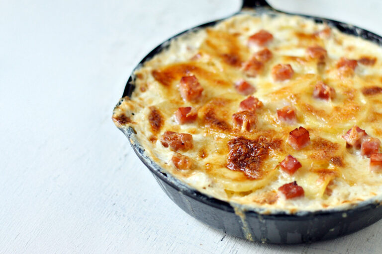 Scalloped Potatoes with Ham