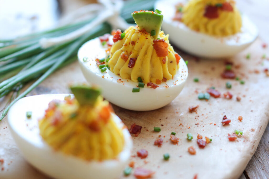 Spicy Deviled Eggs
