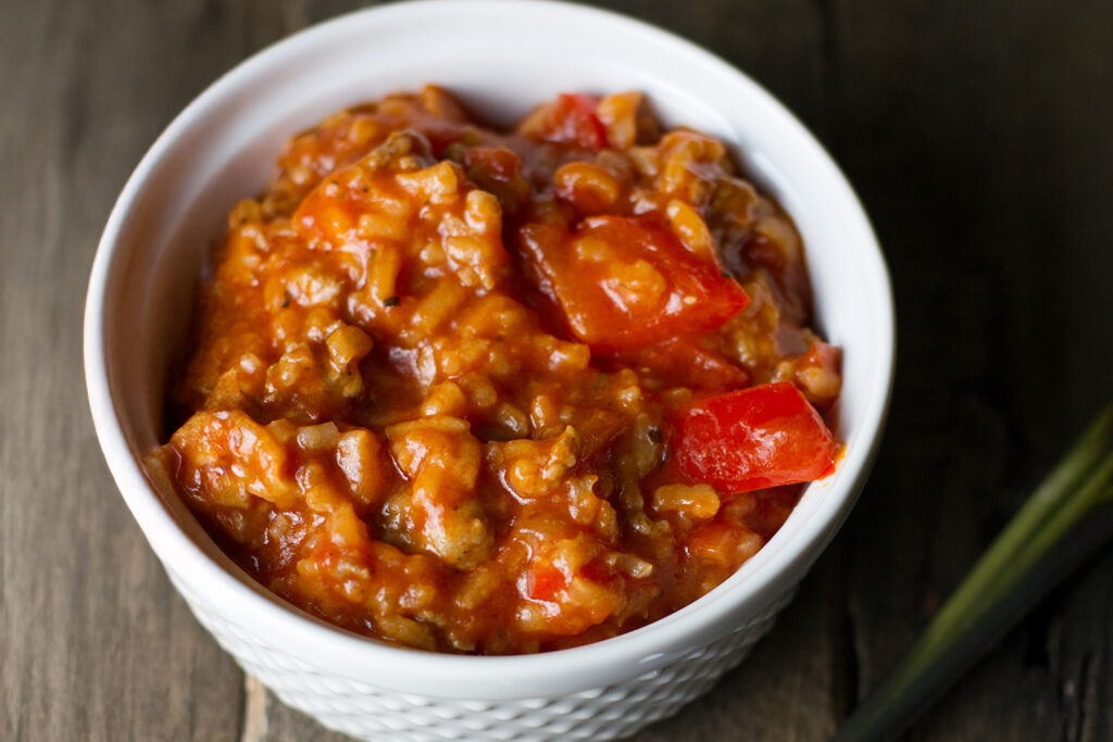 Stuffed Pepper Sausage Soup