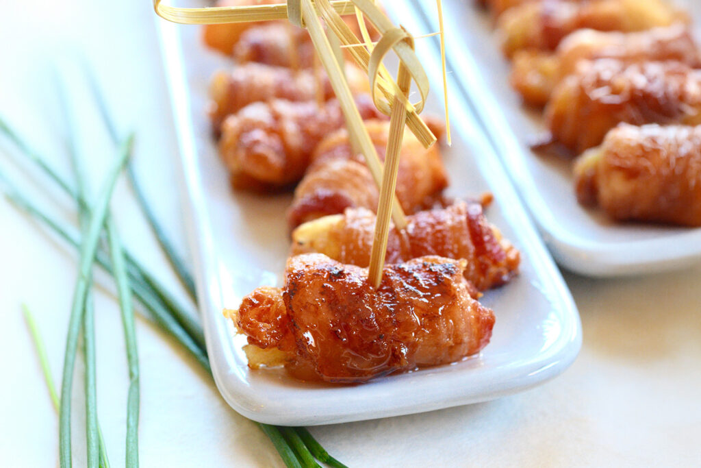 Bacon-Wrapped Tater Tots
