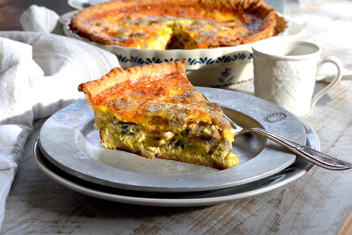 Meat Lovers Quiche