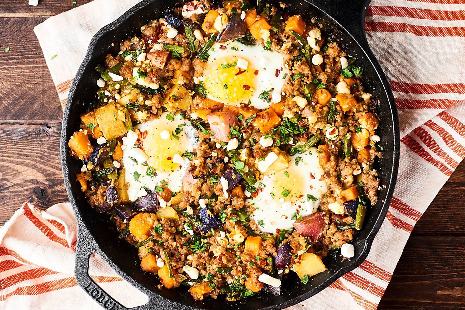 Sausage & Potato Breakfast Hash | Jones Dairy Farm