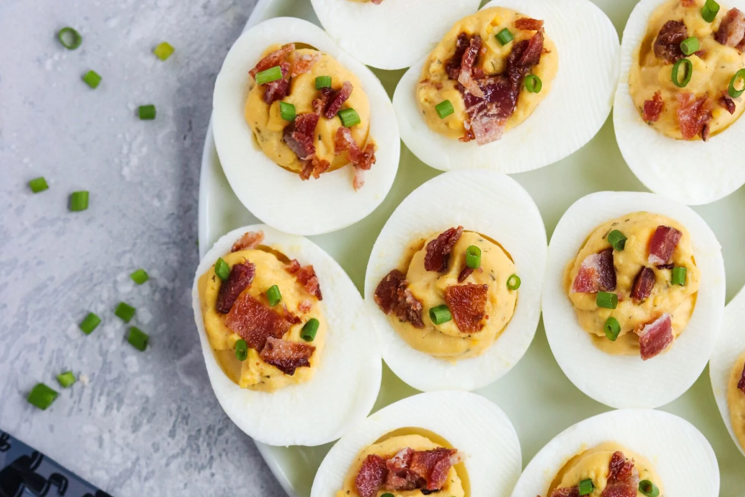 Bacon Ranch Deviled Eggs Recipe | Jones Dairy Farm