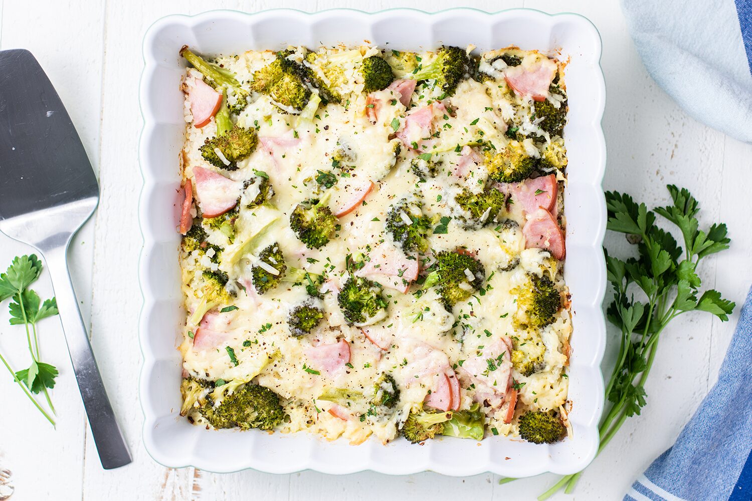 Canadian Bacon Broccoli Casserole | Jones Dairy Farm