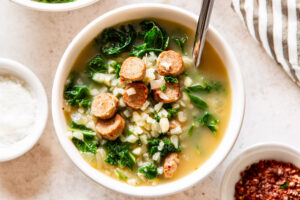 Sausage & Kale Soup, Cozy Paleo-Friendly Soup Recipe