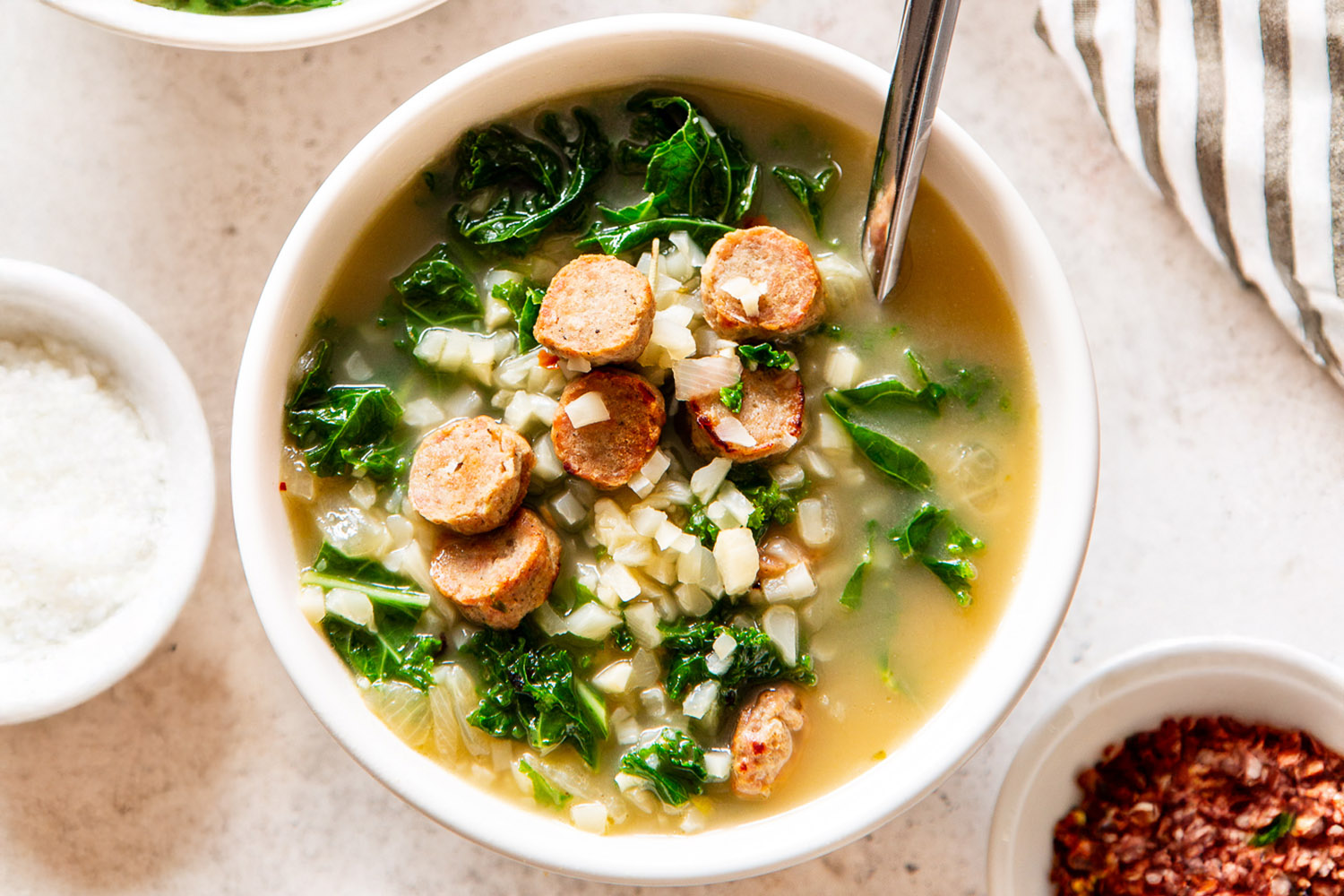 Sausage & Kale Soup, Cozy Paleo-Friendly Soup Recipe