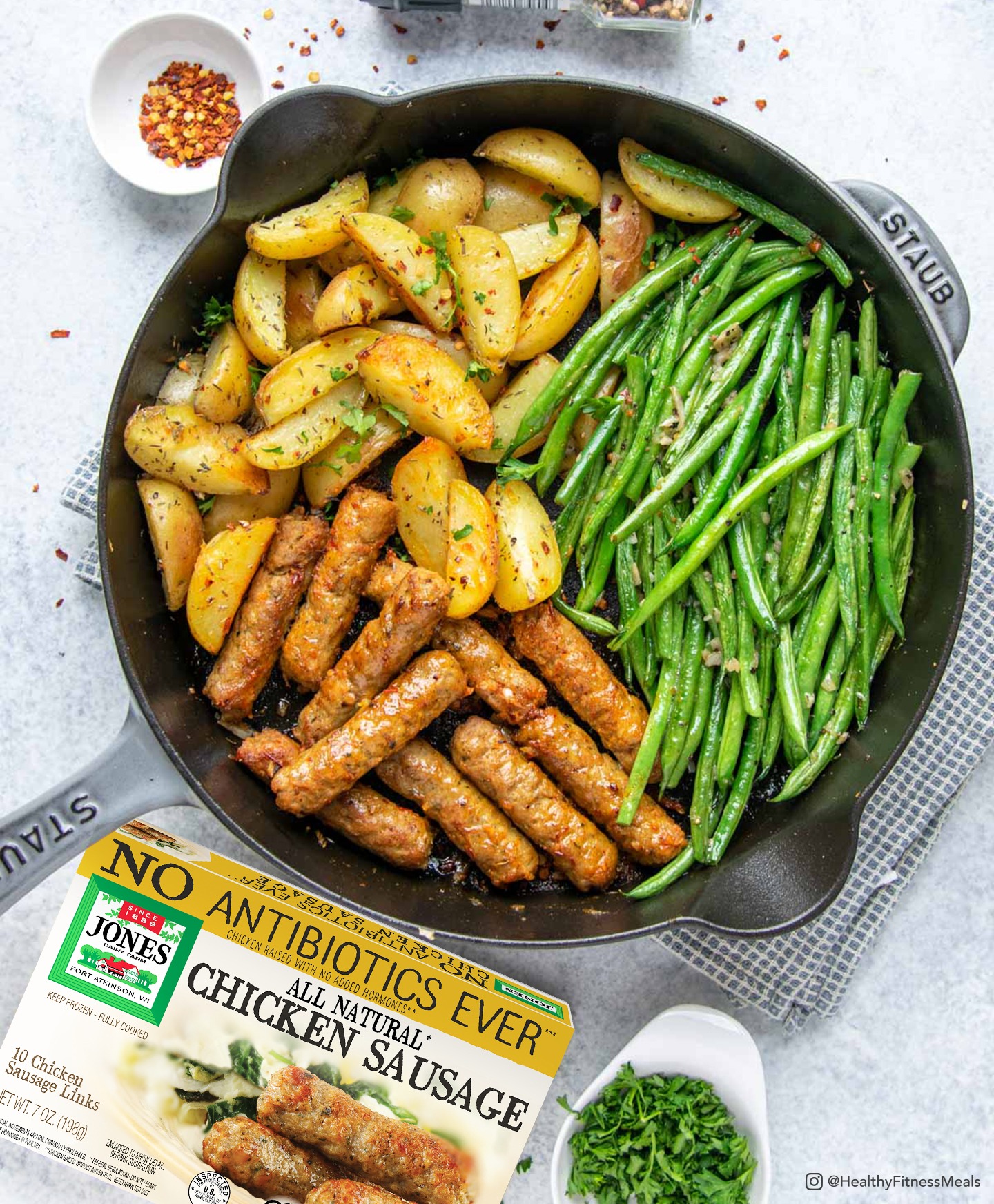 No Antibiotics Ever Chicken Sausage Links - Products | Jones Dairy Farm