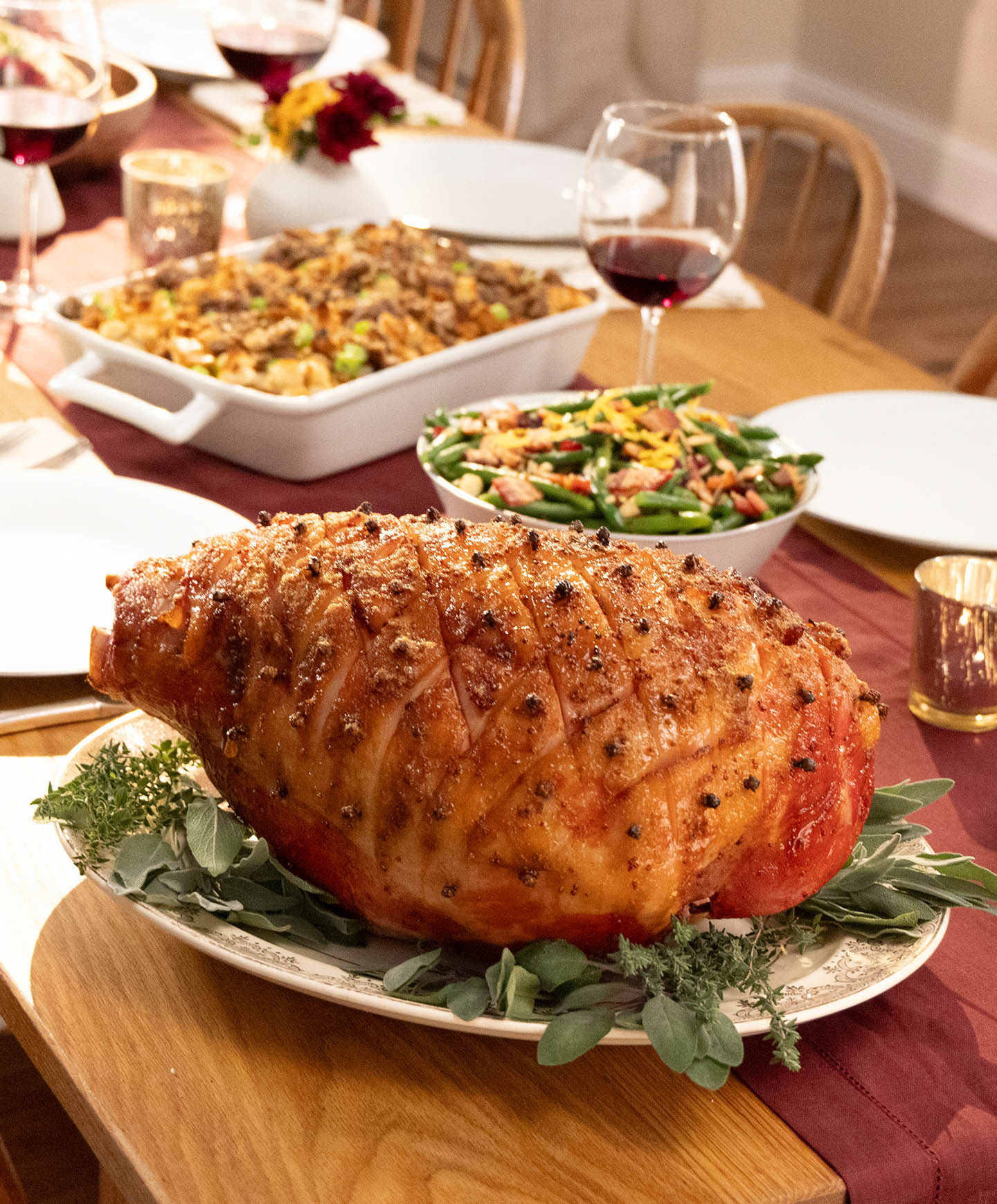 Whole Bone in Ham, Jones bone-in ham, hickory smoked ham, whole hickory ham, Holiday Ham, Christmas Ham, Easter Ham