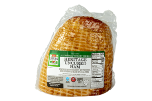 Jones Dairy Farm Uncured No Sugar Ham, Master Chefs’ Institute Seal of Excellence, MCI, Jones Dairy Farm Products Qualify for Prestigious Seal of Excellence, Jones Dairy Farm Uncured Ham, Jones Uncured Ham, Whole and half ham, no sugar ham