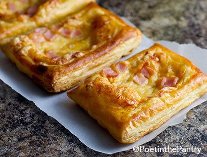 Canadian Bacon and Cheese Savory Tarts