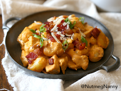 Chicken Bacon Pumpkin Gnocchi