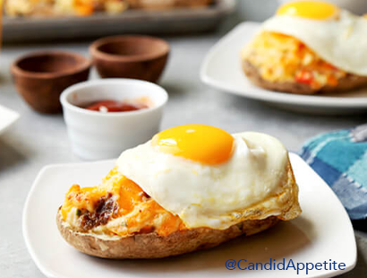 Double Stuffed Breakfast Potatoes