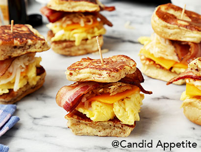 French Toast Breakfast Sliders