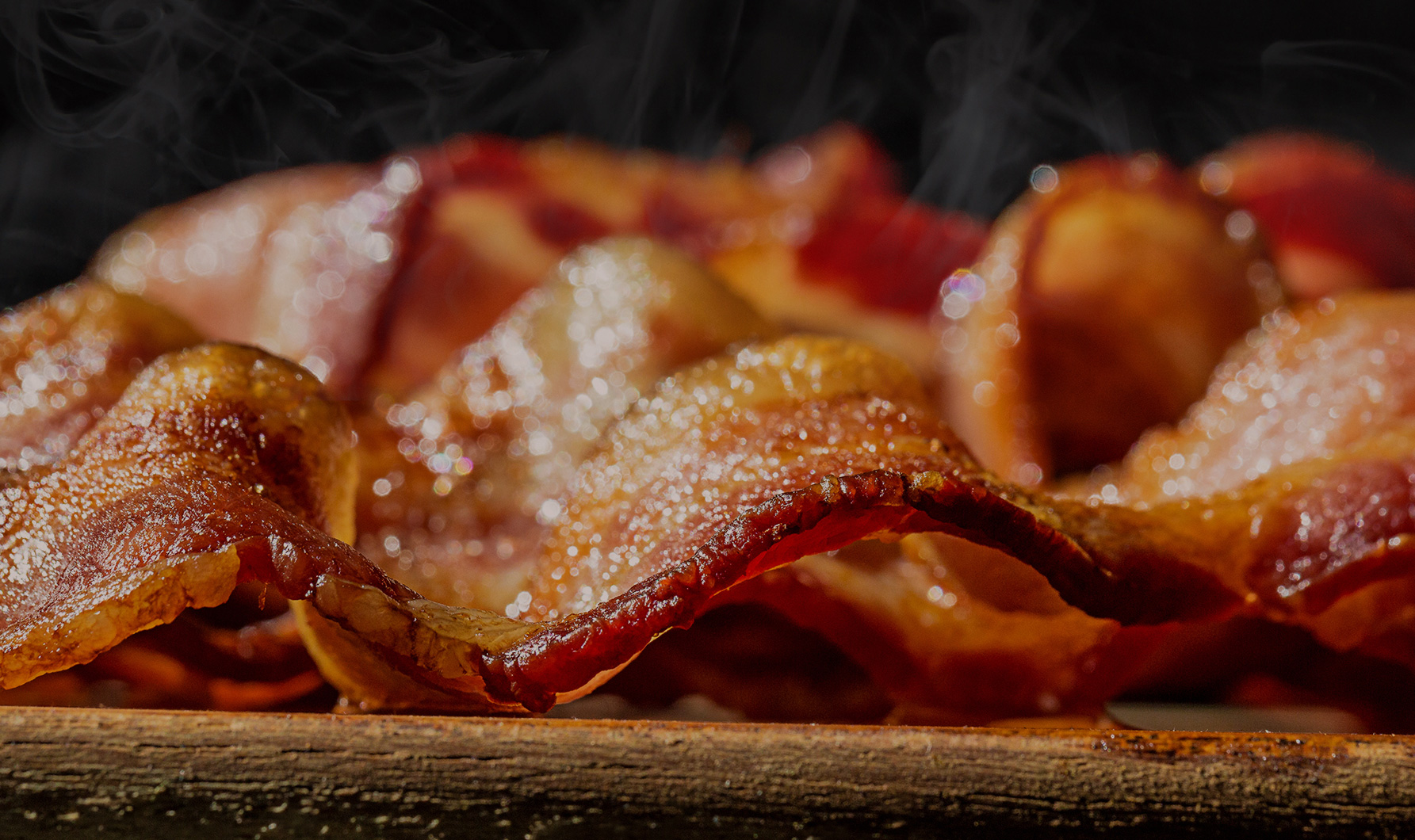 Image highlighting bacon