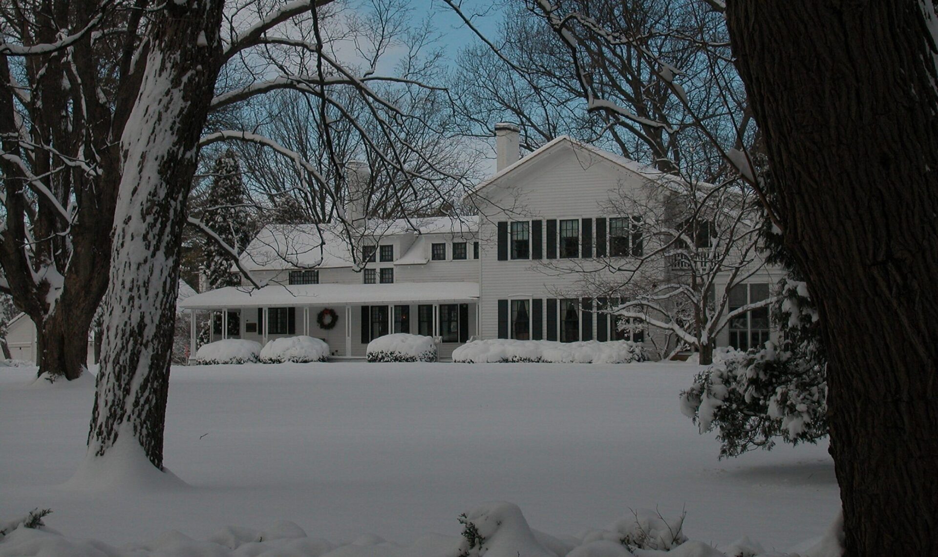 Jones Home in Winter