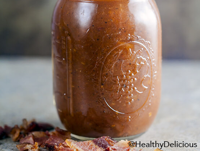 smoked tomato and bacon vinaigrette