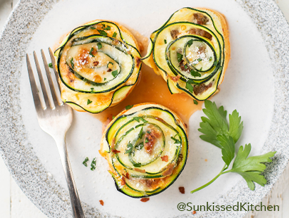 Zucchini Lasagna Cups