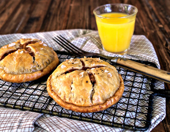 Apple and Breakfast Sausage Hand Pies