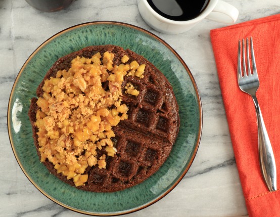 Apple Scrapple Waffles