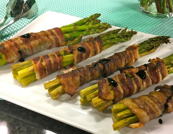 Bacon Wrapped Asparagus Bundles