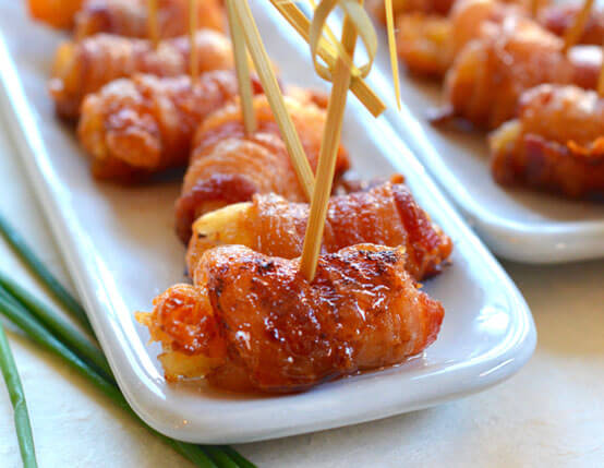 Bacon-Wrapped Tater Tots