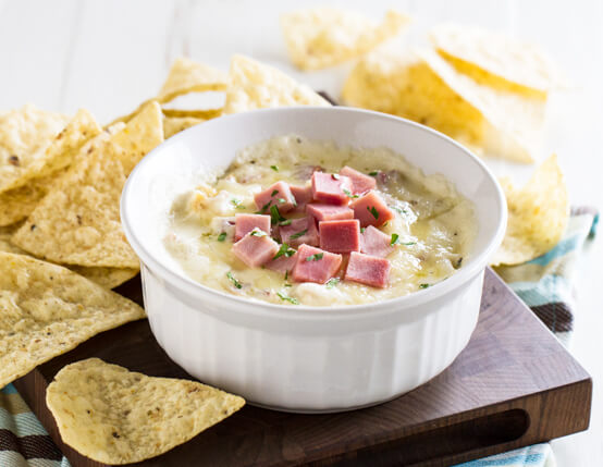 Chicken Cordon Bleu Dip with Ham