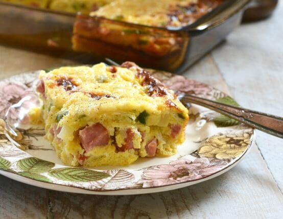 Ham and Cheese Breakfast Bake