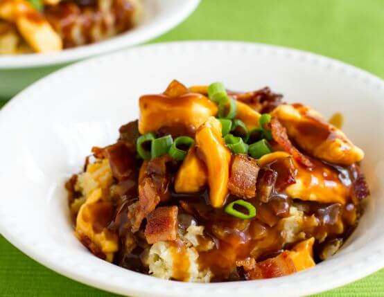 Loaded Poutine Breakfast Casserole