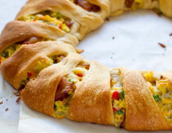 Savory Crescent Brunch Ring