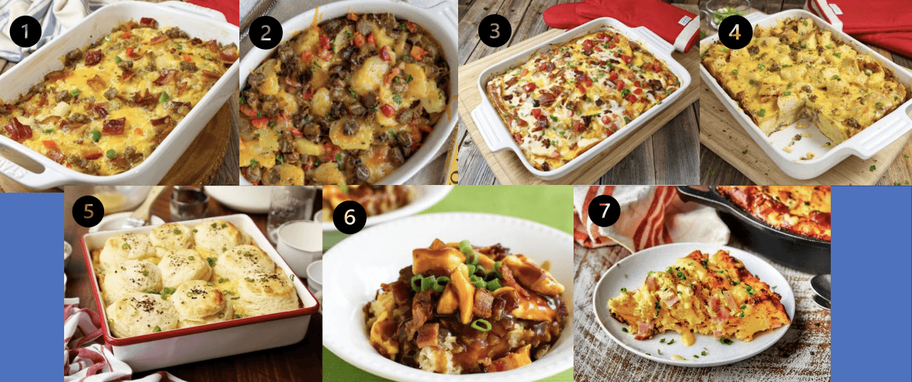 7 top casserole recipes