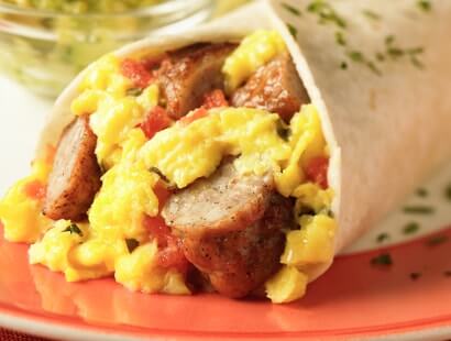 Breakfast wrap