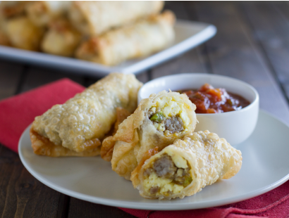 breakfast egg rolls