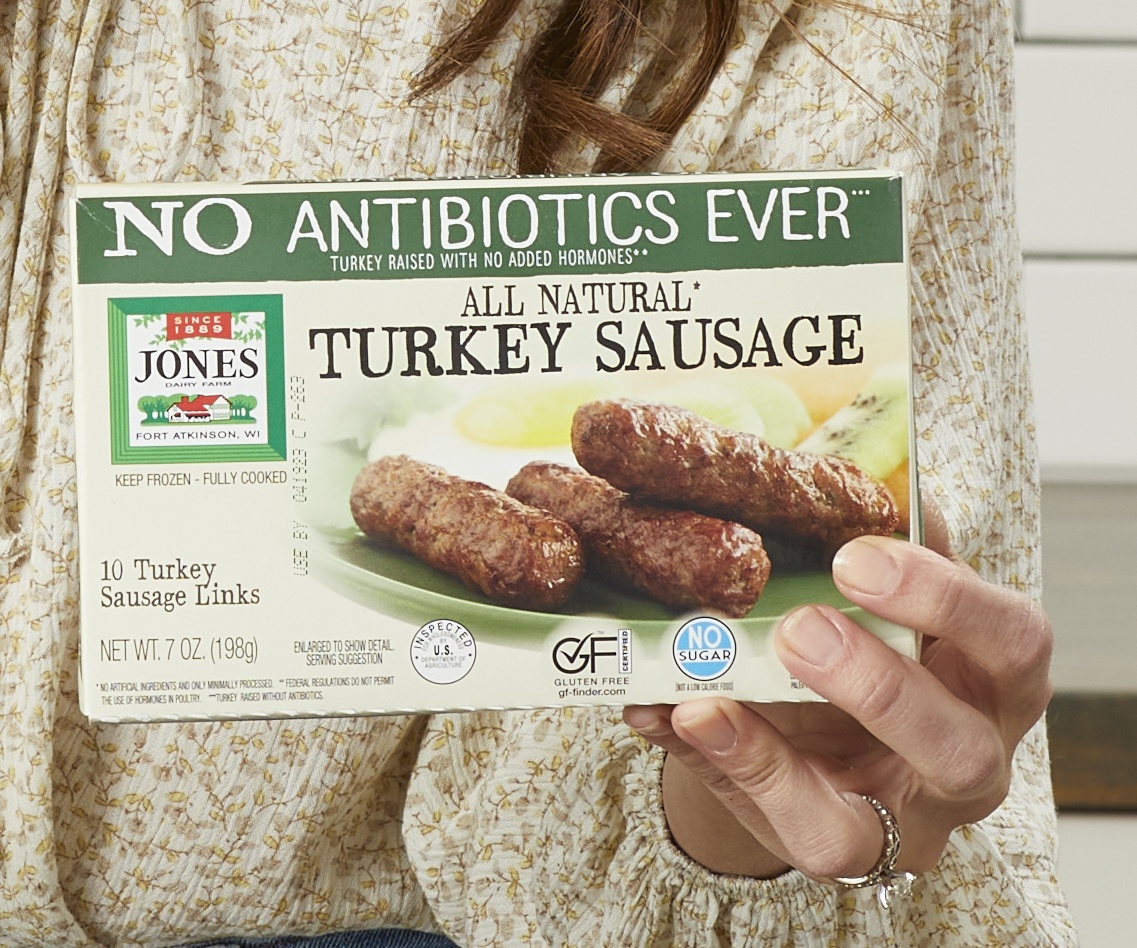 Turkey Sausage packaging