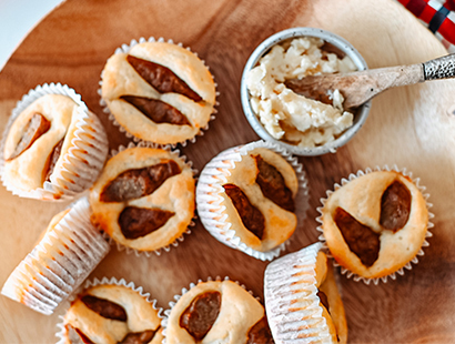 Sausage & Pancake Bites