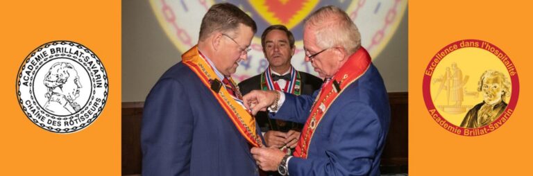 Philip Jones Appointed to Académie Brillat-Savarin