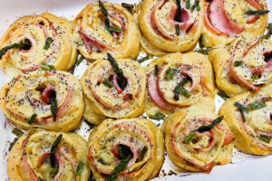 Canadian Bacon Crescent Roll Ups, Brunch, Party, or Snack — These Roll Ups Deliver