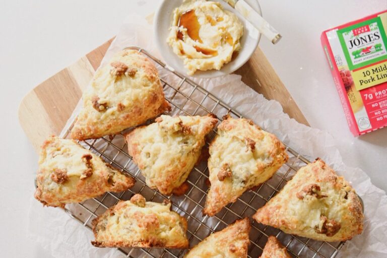 Savory Sausage & Cheddar Scones, Jones Dairy Farm Sausage, Breakfast Recipes, Brunch Recipe Idea, Menu Inspiration, Weekend Brunch Ideas