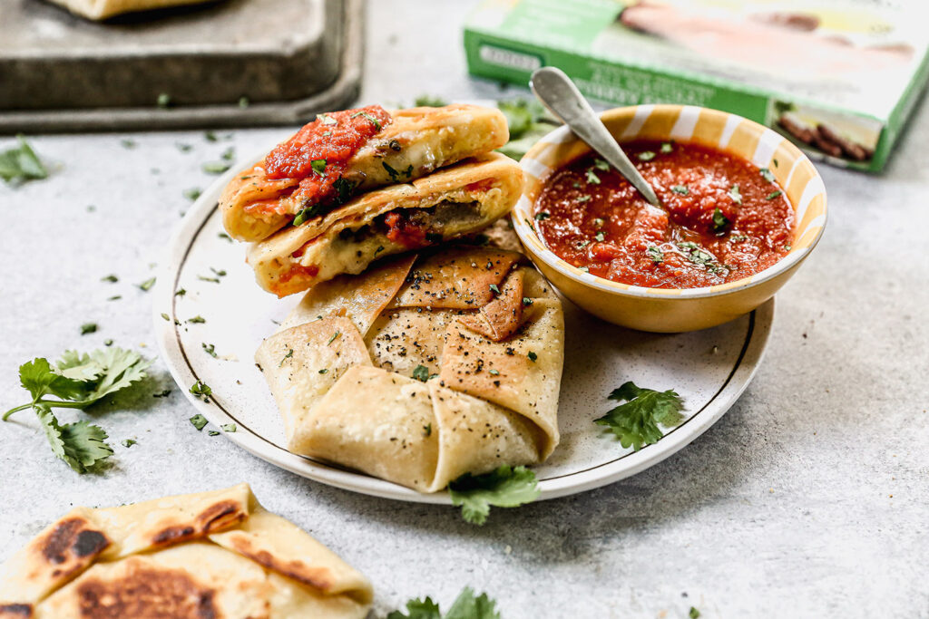 Turkey Breakfast Sausage Tortilla Wrap, Easy Morning Wraps with Turkey Sausage and Green Chiles