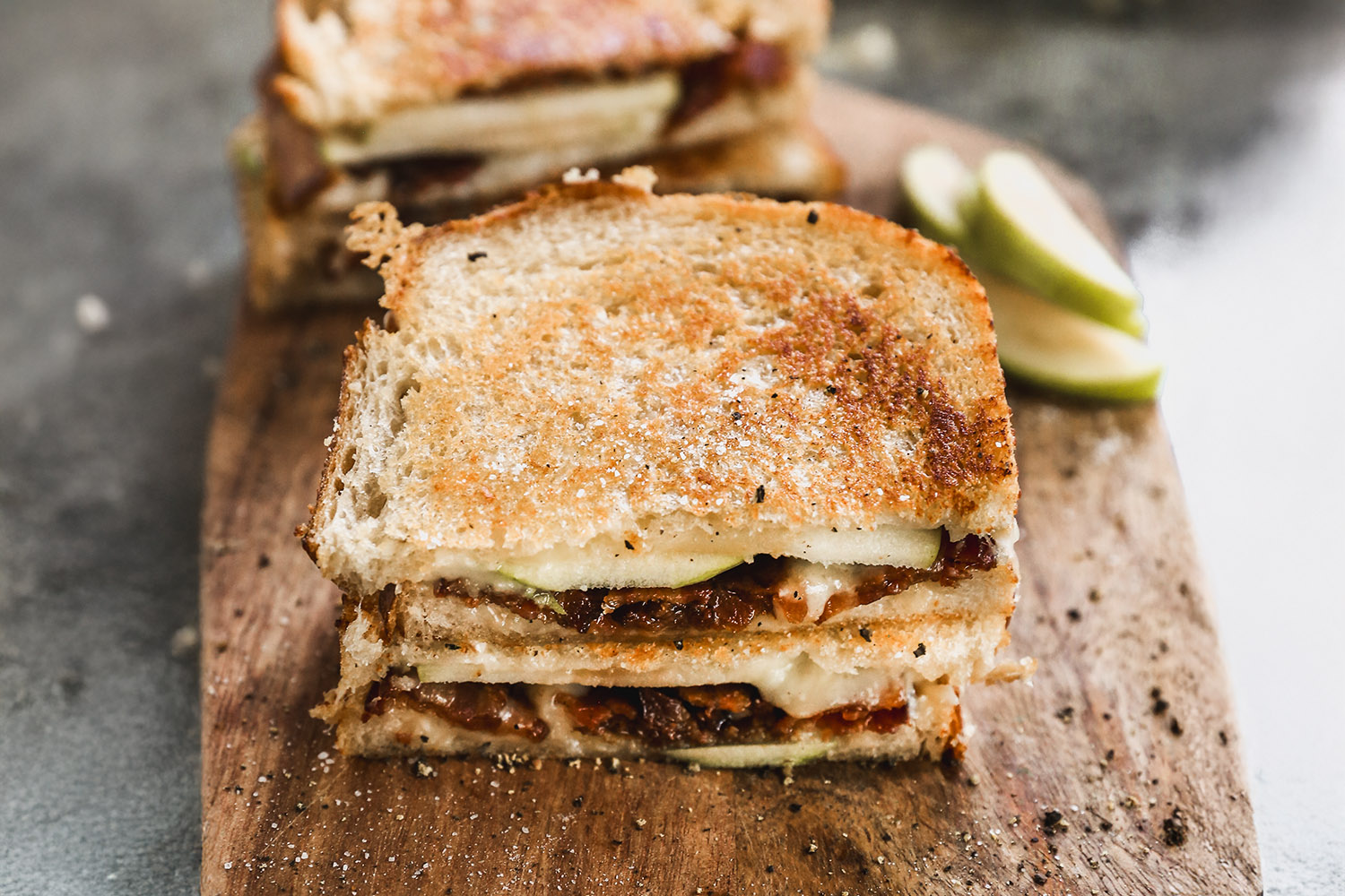 Bacon Apple Melts