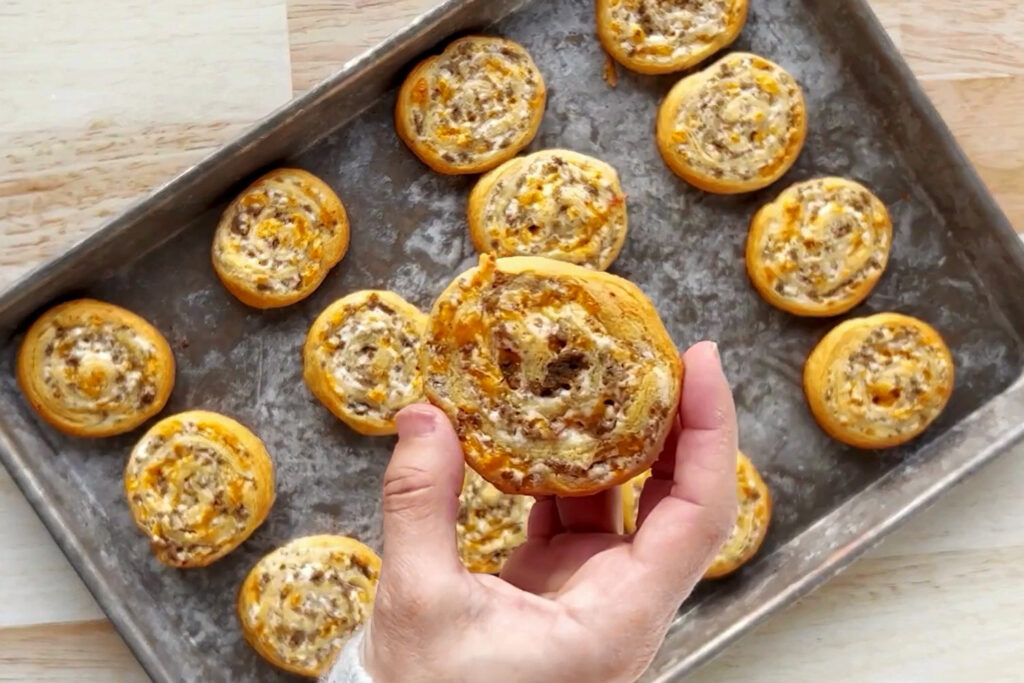 Sausage Pinwheels, Perfect Make-Ahead Appetizer for Holidays and Game Day