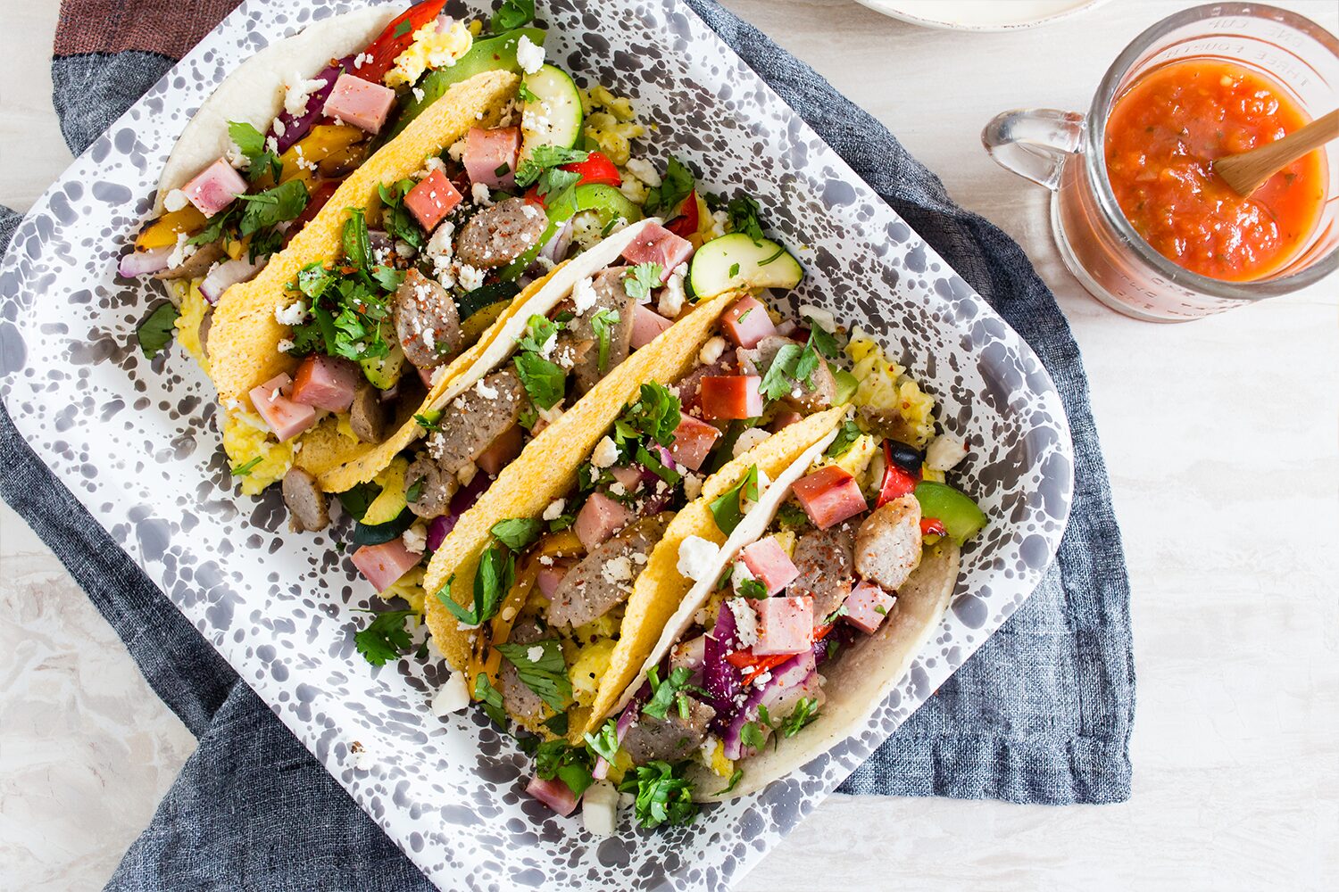 Grilled Breakfast Tacos - Recipes | Jones Dairy Farm