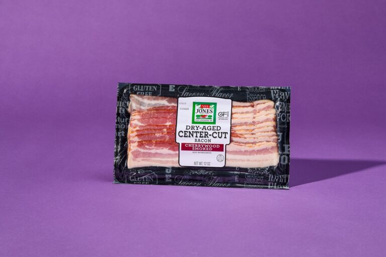 What is Dry Aged Bacon, Jones Dairy Farm Dry Aged Center Cut Bacon, Jones Dry Aged Bacon