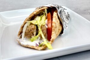 Jones Dairy Farm Chicken Meatball Gyro, school recipe, foodservice school recipe, CN recipe, Child Nutrition recipe