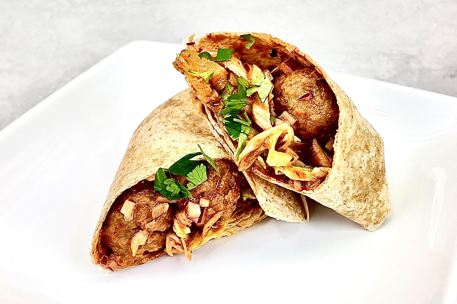 Jones Dairy Farm Chipotle Chicken Meatball Burrito, foodservice recipe, school recipe, CN recipe, Child Nutrition, healthy recipe for schools
