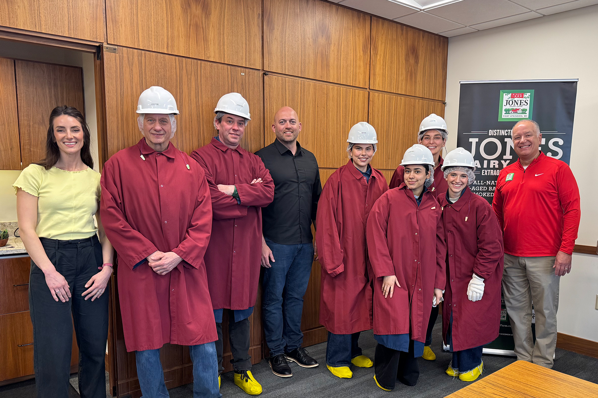 CIA Scholarship Recipients Visit Jones Dairy Farm