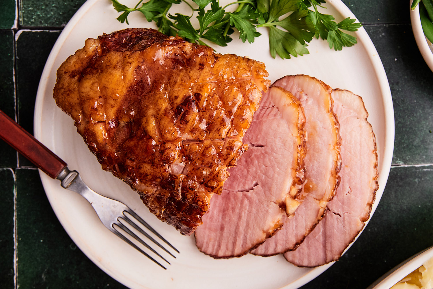 Apricot & Dijon Glazed Ham