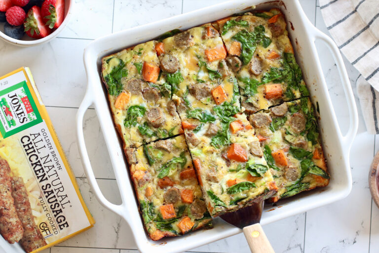 Chicken Sausage Egg Bake